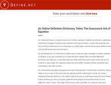 Tablet Screenshot of define.net